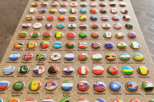 Φόρτωση εικόνας στο εργαλείο προβολής Συλλογής, Διακοσμητικές πινέζες με σημαίες χωρών