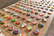 Φόρτωση εικόνας στο εργαλείο προβολής Συλλογής, Διακοσμητικές πινέζες με σημαίες χωρών