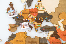 Φόρτωση εικόνας στο εργαλείο προβολής Συλλογής, Ξύλινος τρισδιάστατος παγκόσμιος χάρτης τοίχου - (190 x 110) / Με ονόματα
