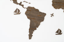 Φόρτωση εικόνας στο εργαλείο προβολής Συλλογής, Ξύλινος παγκόσμιος χάρτης τοίχου ΒΕΓΚΕ - (190 x 110) / Με Ονόματα