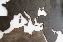 Φόρτωση εικόνας στο εργαλείο προβολής Συλλογής, Ξύλινος παγκόσμιος χάρτης τοίχου ΒΕΓΚΕ - (190 x 110) / Κενός