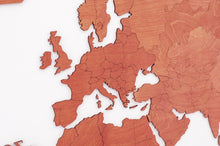 Φόρτωση εικόνας στο εργαλείο προβολής Συλλογής, Ξύλινος παγκόσμιος χάρτης τοίχου ΚΕΡΑΣΙΑ - (190 x 110) / Κενός