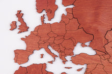 Φόρτωση εικόνας στο εργαλείο προβολής Συλλογής, Ξύλινος παγκόσμιος χάρτης τοίχου ΚΕΡΑΣΙΑ - (115 x 65) / Κενός