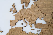 Φόρτωση εικόνας στο εργαλείο προβολής Συλλογής, Ξύλινος παγκόσμιος χάρτης τοίχου ΚΑΡΥΔΙΑ - (115 x 65) / Κενός