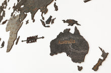 Φόρτωση εικόνας στο εργαλείο προβολής Συλλογής, Ξύλινος παγκόσμιος χάρτης τοίχου ΒΕΓΚΕ - (115 x 65) / Με αγγλικά ονόματα