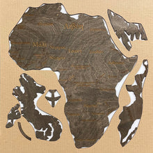 Φόρτωση εικόνας στο εργαλείο προβολής Συλλογής, Ξύλινος παγκόσμιος χάρτης τοίχου ΒΕΓΚΕ - (190 x 110) / Με Ονόματα