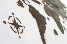 Φόρτωση εικόνας στο εργαλείο προβολής Συλλογής, Ξύλινος παγκόσμιος χάρτης τοίχου ΒΕΓΚΕ - (190 x 110) / Κενός