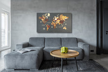 Φόρτωση εικόνας στο εργαλείο προβολής Συλλογής, ΝΕΟΣ Ξύλινος τρισδιάστατος παγκόσμιος χάρτης σε plexiglass - (135 x 85) / Με ονόματα
