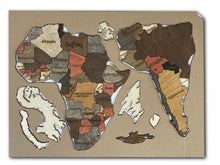 Φόρτωση εικόνας στο εργαλείο προβολής Συλλογής, Έντυπο οδηγιών εγκατάστασης τρισδιάστατου ξύλινου παγκόσμιου χάρτη 115x65 με ονόματα χωρών
