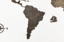 Φόρτωση εικόνας στο εργαλείο προβολής Συλλογής, Ξύλινος παγκόσμιος χάρτης τοίχου ΒΕΓΚΕ - (115 x 65) / Με αγγλικά ονόματα
